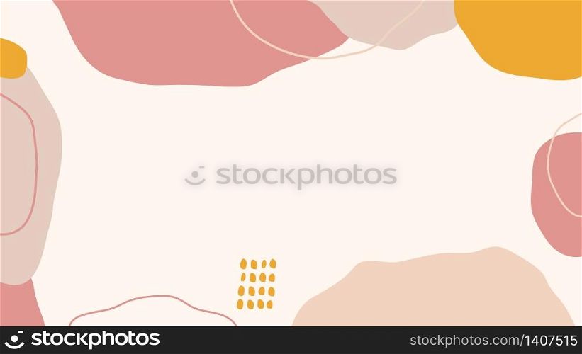 Geometric minimalist abstract background template elements modern.Applicable for flyer, brochures, posters, covers and banners. Vector illustrations.