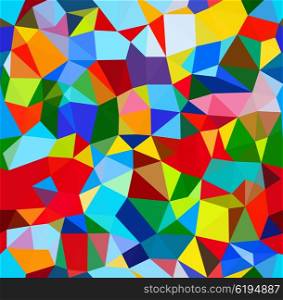 Geometric pattern background vector design. Vector Triangle Wallpaper. Polyhedron wallpaper. Technology background. Triangle pattern, color geometric background, line art background. Wallpaper drawing. Web Design Triangle