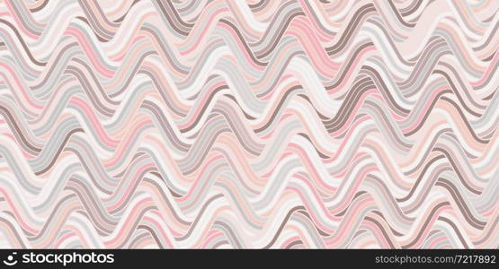 Geometric pattern elegant pink background with stripes lines wave pastel color