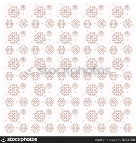 geometric pattern made from leaves Vector illustration