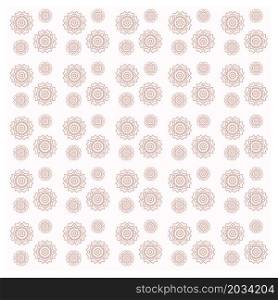 geometric pattern made from round forms Vector illustration