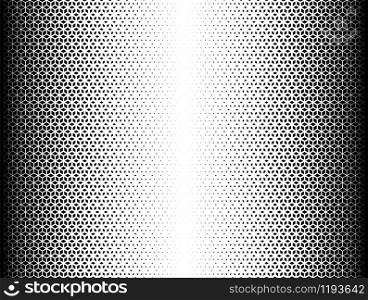 Geometric pattern of black diamonds on a white background..Option with a LONG fade out.. Geometric pattern of black diamonds on a white background.