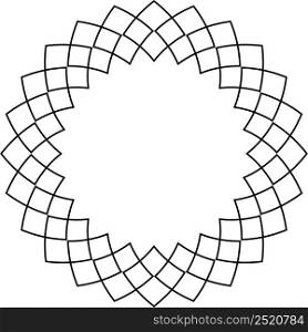 Geometric patterns knot symbols geometric design decorative, elements