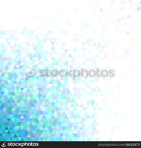 Geometric polygonal triangle pattern background Vector Image