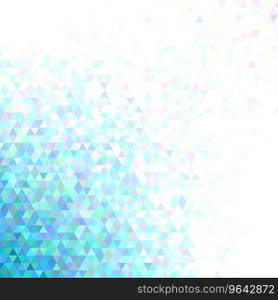 Geometric polygonal triangle pattern background Vector Image