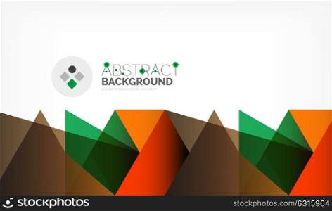Geometric polygonal vector background. Geometric polygonal vector background, triangles and lines, modern low poly style business or techno wallpaper