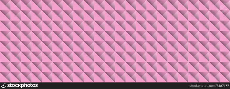 Geometric seamless pattern of squares and triangles