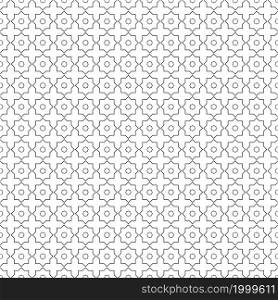 Geometric seamless pattern on a white background. For modern interior design, trendy textile prints, decorative panels.Vector seamless pattern Eps 10