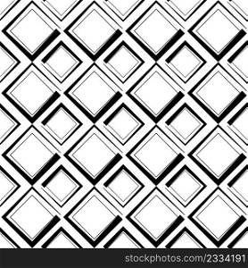 Geometric Seamless Pattern Vector Art Illustration