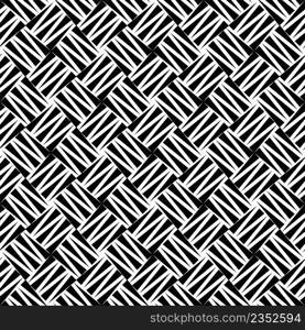 Geometric Seamless Pattern Vector Art Illustration