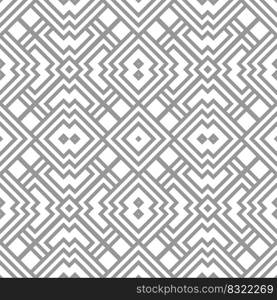 Geometric Seamless Pattern Vector Illustration