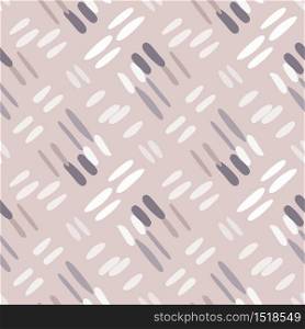 Geometric seamless pattern with dash line. Diagonal line shapes endless wallpaper. Doodle stripe backdrop. Decorative backdrop for fabric design, textile print, wrapping, cover. Vector illustration.. Geometric seamless pattern with dash line. Diagonal line shapes endless wallpaper. Doodle stripe backdrop.