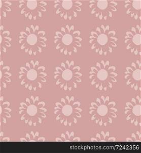 Geometric seamless pattern with small flowers. botanical wallpaper. Great for fabric, textile, wrapping paper, wallpaper. Vector illustration.. Geometric seamless pattern with small flowers. botanical wallpaper.