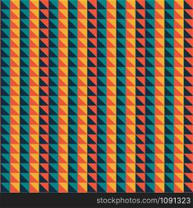 geometric seamless pattern with stripe and triangle abstract background, geometric background, zigzag arrows colorful pattern, op art arrow pattern vector