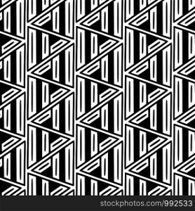 Geometric seamless pattern. Zig zag texture background. Modern triangles pattern. Geometric seamless pattern. Zig zag texture background. Modern triangles pattern.