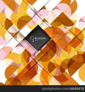 Geometric shape on white vector. Vector template background for workflow layout, diagram, number options or web design