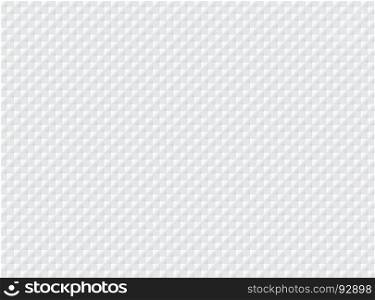 Geometric square triangle white and gray pattern background, Vector illustration