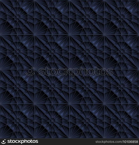 Geometric star pattern, vector background