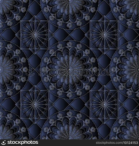 Geometric star pattern, vector background