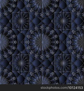 Geometric star pattern, vector background