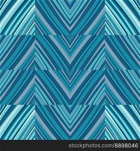Geometric striped mosaic tile ornament. Decorative vintage wave lines seamless patern. Creative design for fabric, textile print, wrapping paper, cover. Vector illustration. Geometric striped mosaic tile ornament. Decorative vintage wave lines seamless patern.