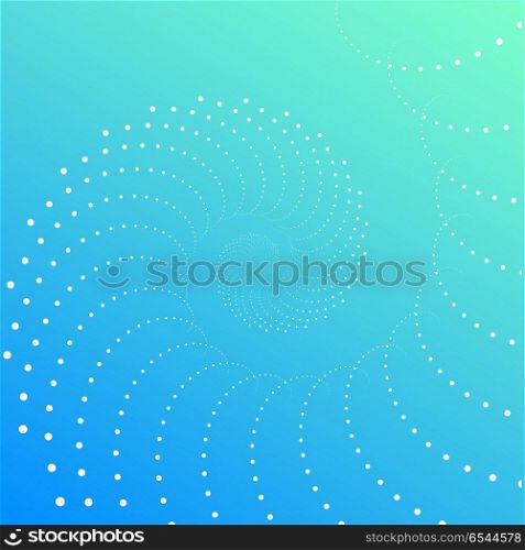 Geometric technology vector background. Abstract monochrome vortex trail. Vector illustration.. Geometric technology vector background. Abstract monochrome vortex trail. Vector illustration