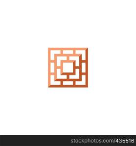 geometric tile block logo icon sign