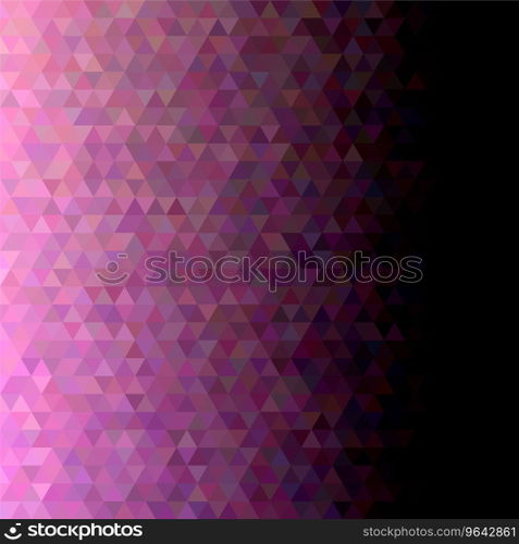 Geometric triangle tile pattern background Vector Image