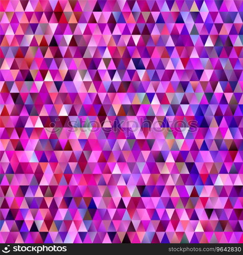 Geometric triangular polygon pattern background Vector Image