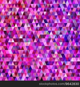 Geometric triangular polygon pattern background Vector Image