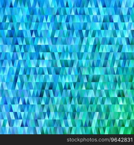 Geometric triangular polygon pattern background Vector Image