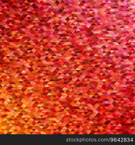 Geometric triangular polygon pattern background Vector Image