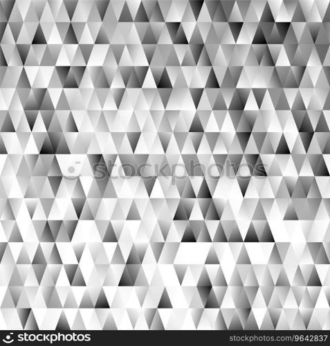 Geometric triangular polygon pattern background Vector Image
