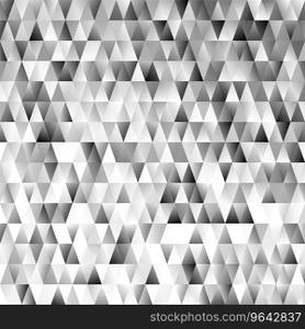 Geometric triangular polygon pattern background Vector Image