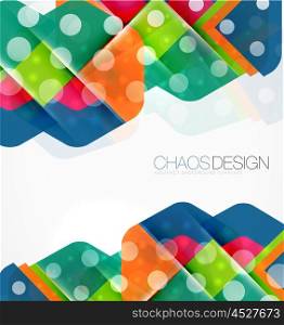 Geometric vector abstract background, light and shadow effects with transparent shapes