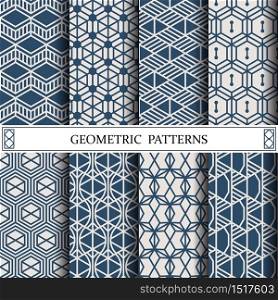 geometric vector pattern for web page background or surface textures