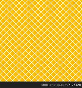 Geometric yellow square pattern background and texture. Vector illustration