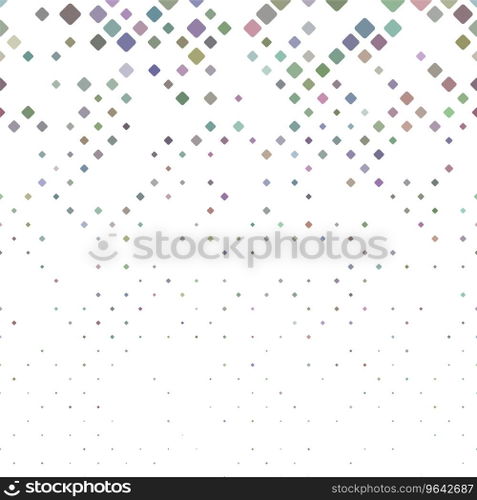 Geometrical diagonal square pattern background Vector Image