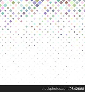 Geometrical diagonal square pattern background Vector Image