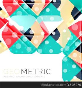 Geometrical minimal abstract background with light effects. Geometrical minimal abstract background with light effects. Vector