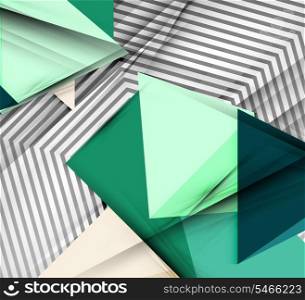 Geometrical vector abstract background. For infographics, business backgrounds, technology templates, business cards