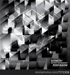 Geometry Abstract Background Pattern Pantagon Vector Illustratio