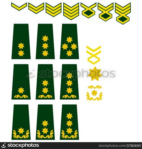 Georgian armed forces insignia
