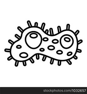 Germ icon. Outline germ vector icon for web design isolated on white background. Germ icon, outline style