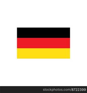 german flag icon vector illustration logo design