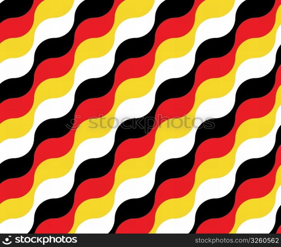 German flag seamless wrapping pattern