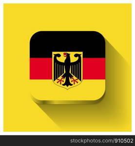 Germany flag design vector