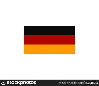 germany flag vector illustration design template