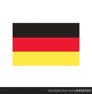 Germany flag. vector illustration eps10