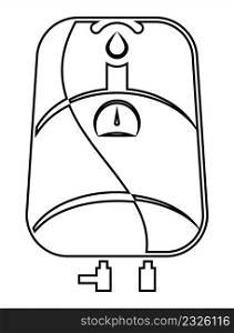 Geyser Icon, Design Vector Art Illustration